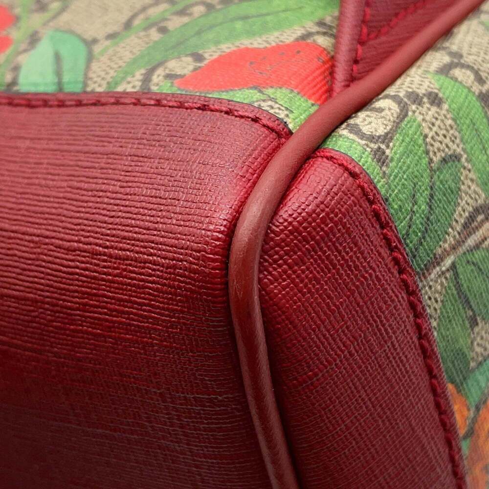 GUCCI Cream Leather Backpack - Picture 7 of 16